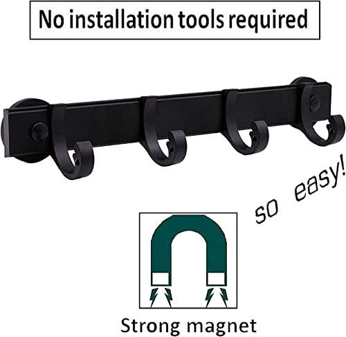 AUXPhome Magnetic BBQ Tool Rack - Adjustable Kitchen Utensil Holder