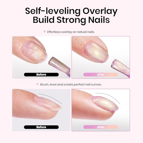 Beetles Mermaid Pastels Rubber Base Gel Nail Polish 6 Colors 7.5ml