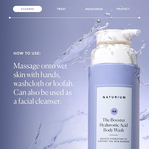 Naturium The Booster Hyaluronic Acid Body Wash, 16.9 Fl Oz - Hydrating & Moisturizing