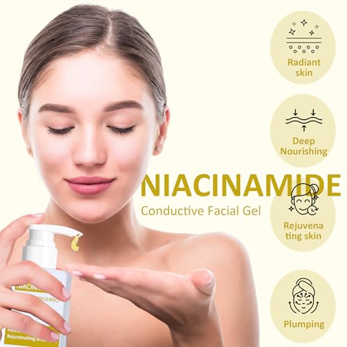 500ML Niacinamide Peptide Conductive Gel Primer for Facial Devices