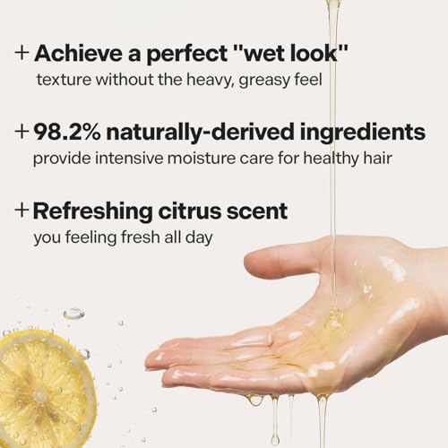 DASHU Pro Airy Polish Oil - 3.38 fl oz Lightweight Hair Styling Oil
