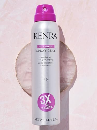 Kenra Volumizing Spray Clay 15 - 4oz Fullness & Texture Spray for All Hair Types