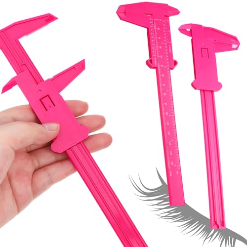 Frienda Eyebrow Measuring Ruler Set - 5 Mini Calipers for Tattoo Artists