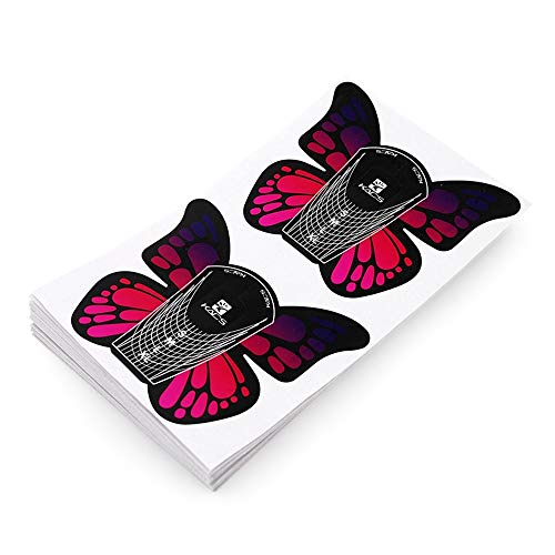 KADS 100 Self-Adhesive Nail Forms for Builder Gel & Nail Extensions