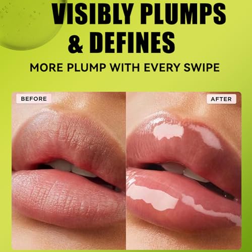 VolksRose Lip Gloss Oil Set A+B - Flavored Hydrating & Tinted Lip Plumping Oils for Women & Teens