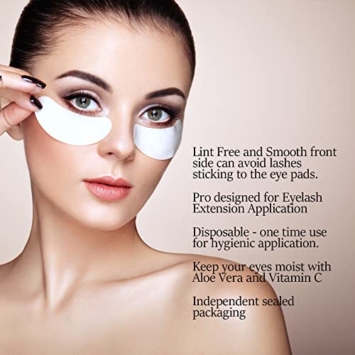 GreenLife Hydrogel Eye Pads for Eyelash Extensions - 150 Pairs