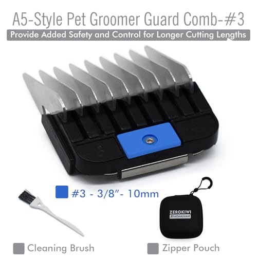 A5 Animal Clipper Attachment Guard Comb #3 - 3/8" for Pet Grooming