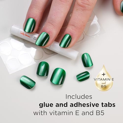 Sally Hansen Press-On Nails | Square Shape | 30 Unique Designs