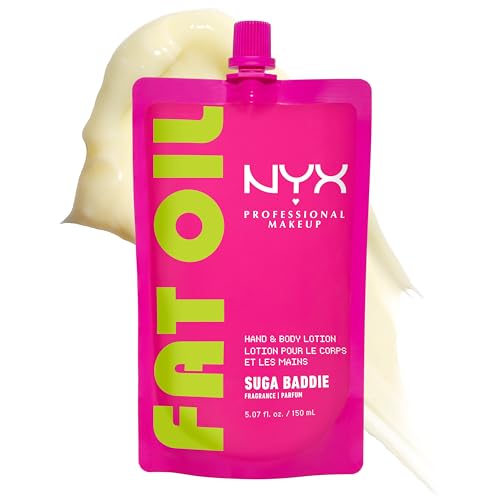 NYX Fat Oil Hand & Body Lotion - Suga Baddie Vanilla, 24HR Hydration