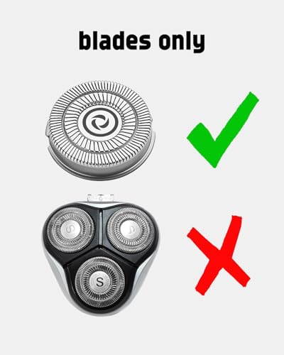 6 Pack SweetLF Replacement Blades for SWS7105 Electric Razor