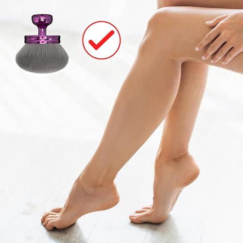 BABYSHEEP Purple Extra Large Kabuki Leg & Body Makeup Brush