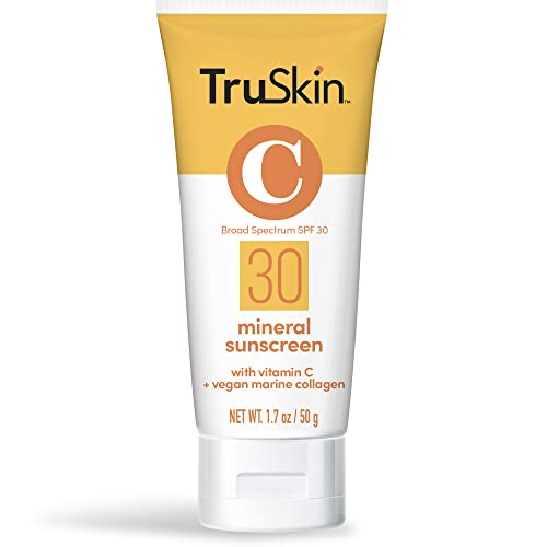 TruSkin SPF 30 Mineral Sunscreen Face SPF with Zinc Oxide 1.7 fl oz