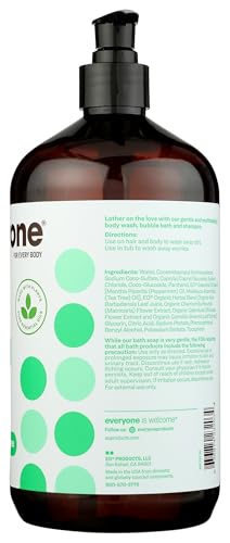 Everyone 3-in-1 Tea Tree Peppermint Soap - 32 oz Natural Cleanser