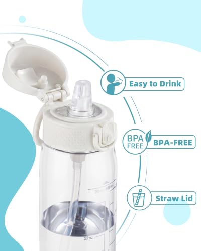 OLDLEY 20oz BPA-Free Tritan Water Bottle with Handle - Leakproof