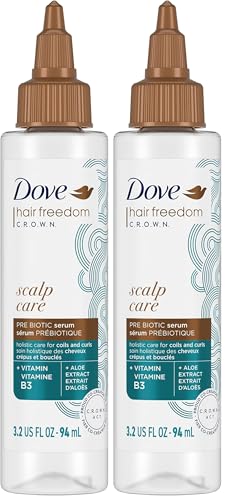 Dove Amplified Textures Hydration Boost Scalp Tonic, 3.2 oz (2 Pack)