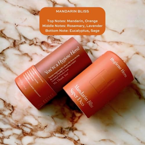 Super Deo Invisible Natural Deodorant Stick - Aluminum-Free Whole Body Care