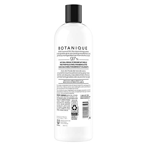 TRESemmé Botanique Coconut Nourish Conditioner for Dry & Damaged Hair - 16 fl oz, Pack of 1