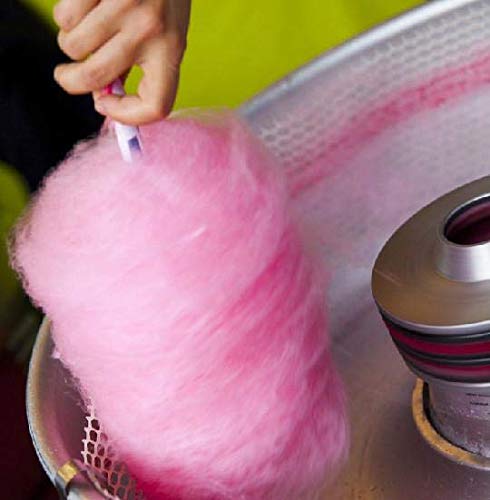 Cotton Candy Cones - 100 Pack White Paper Cones for Parties