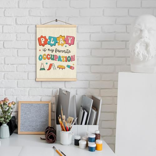 Occupational Therapy Poster - Play is My Favorite Occupation Art