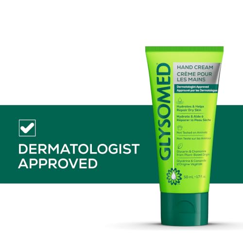 Glysomed Moisturizing Hand Cream 1.7 oz for Dry Skin, Paraben-Free
