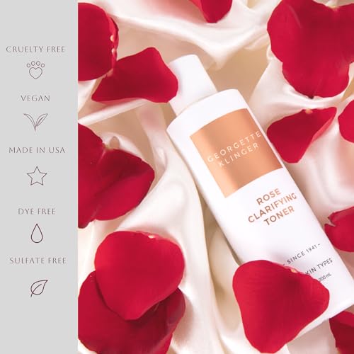 Georgette Klinger Rose Clarifying Toner - pH Balancing Face Toner, 6.7 oz