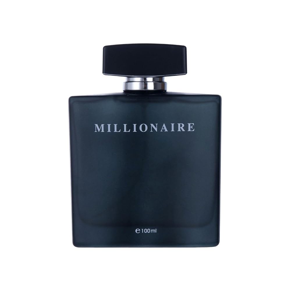 Eau de Parfum for Men - Black Millionaire Scent | 3.4 oz Spray, 100 ML