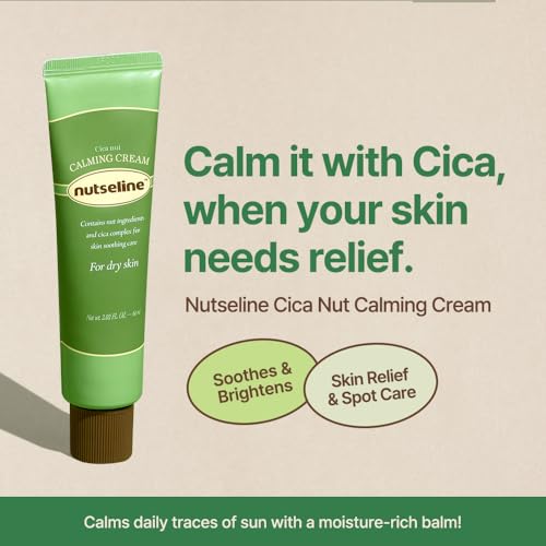 Nutseline Cica Calming Cream - 60ml Moisturizing Soothing Balm