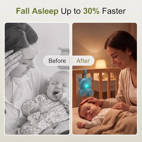 Junificent Baby White Noise Machine with Bluetooth & Timer