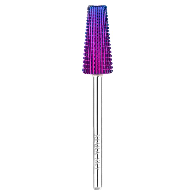 Kiara Sky 5-in-1 Fine Drill Bit - Purple Carbide Bit for Nails