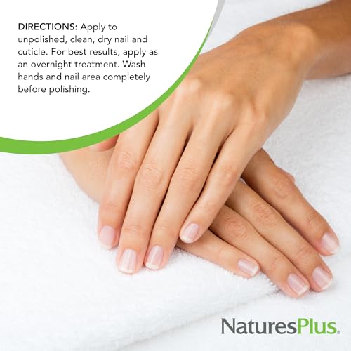 NaturesPlus Ultra Nails Strengthener - 0.25 fl oz - Vegan & Formaldehyde Free
