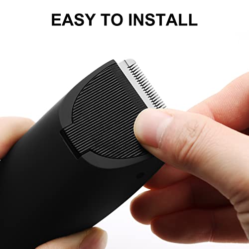 2-Pack Ceramic Replacement Blades for Manspot Body Trimmer - Wusuker