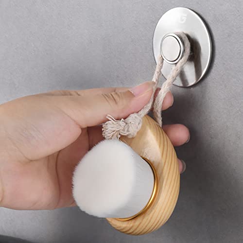PIGIAOKA Magnetic Soap Holder - 2Pcs Stainless Steel Self-Draining Soap Dishes for Shower & Kitchen