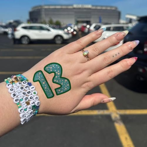 36 Pcs 13 Temporary Tattoos for Music Party & Gifts