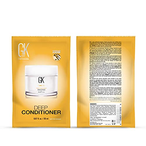 GK HAIR Deep Conditioner Masque - Travel Size Pack of 2 for Dry Hair