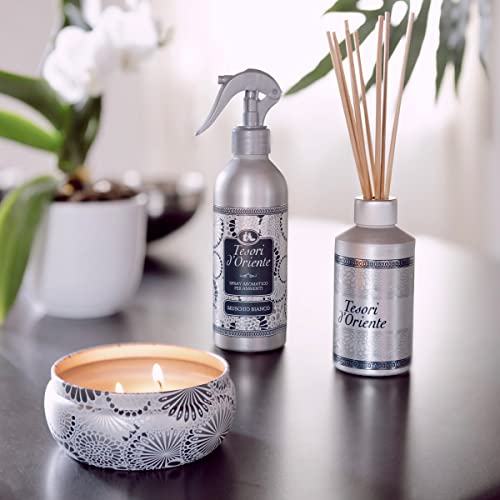 Tesori d'Oriente White Musk Reed Diffuser 200ml - Long-Lasting Aromatic Environment