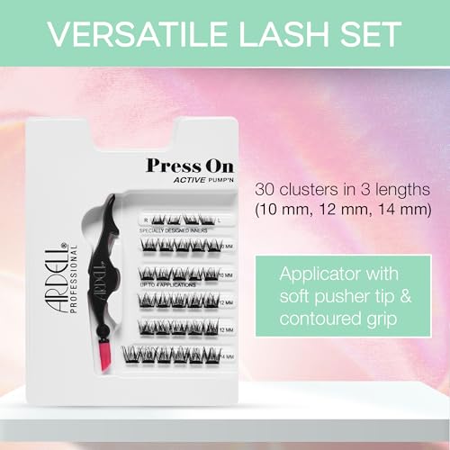 Ardell Active Press-On Underlash Clusters with Applicator - 1 Pack