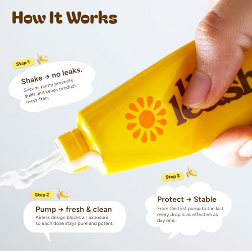 Unleashia Niacinamide Banana Sun Serum SPF 50 Brightening Hydrating Sunscreen