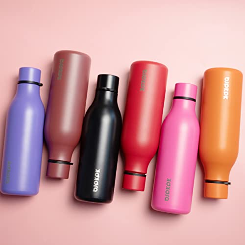 BJPKPK 18oz Insulated Stainless Steel Water Bottle with Strap