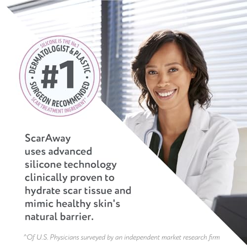 ScarAway Acne Scar Gel - Medical-Grade Silicone Treatment, 15g