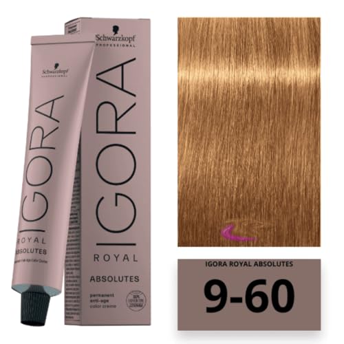Schwarzkopf Igora Royal Absolutes Hair Color 9-60 Extra Light Auburn Blonde