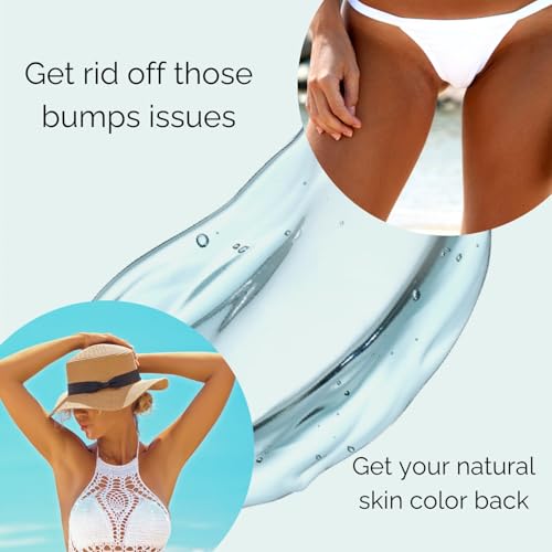 Ingrown Hair Treatment for Bikini Line - Dark Spot & Razor Bump Relief