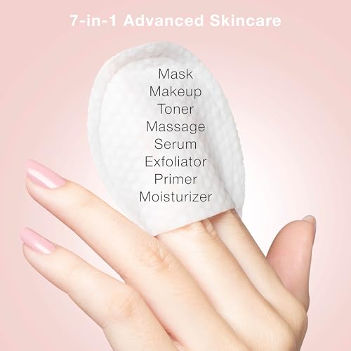 STARSKIN 7 Seconds All-Day Hydrating Facial Mask Pads (Pack of 5) - 7-in-1 Korean Skincare for Instant Glow and Pore Care