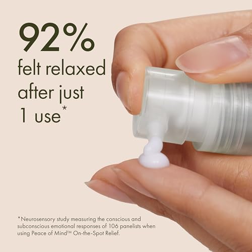 Origins Peace of Mind On-the-Spot Relief - Aromatherapy Essential Oil Blend with Eucalyptus, Peppermint & Basil - Wellness & Relaxation