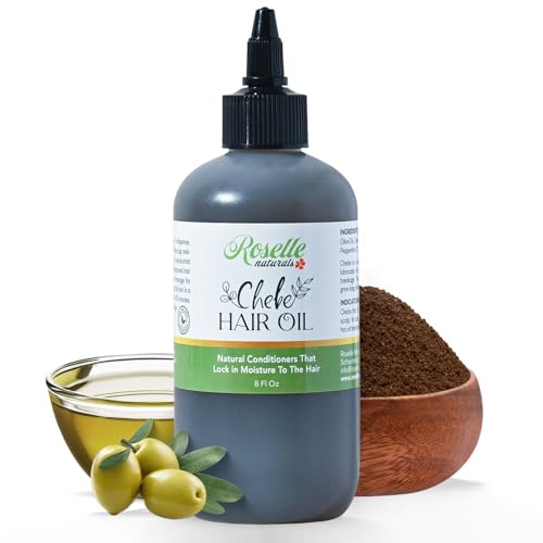 Roselle Naturals Chadian Hair Oil for Hair Growth - 8 Fl Oz