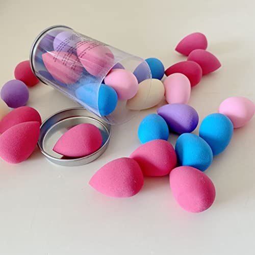 Urradia Mini Makeup Sponge Set - 10 Multi-Colored Blenders