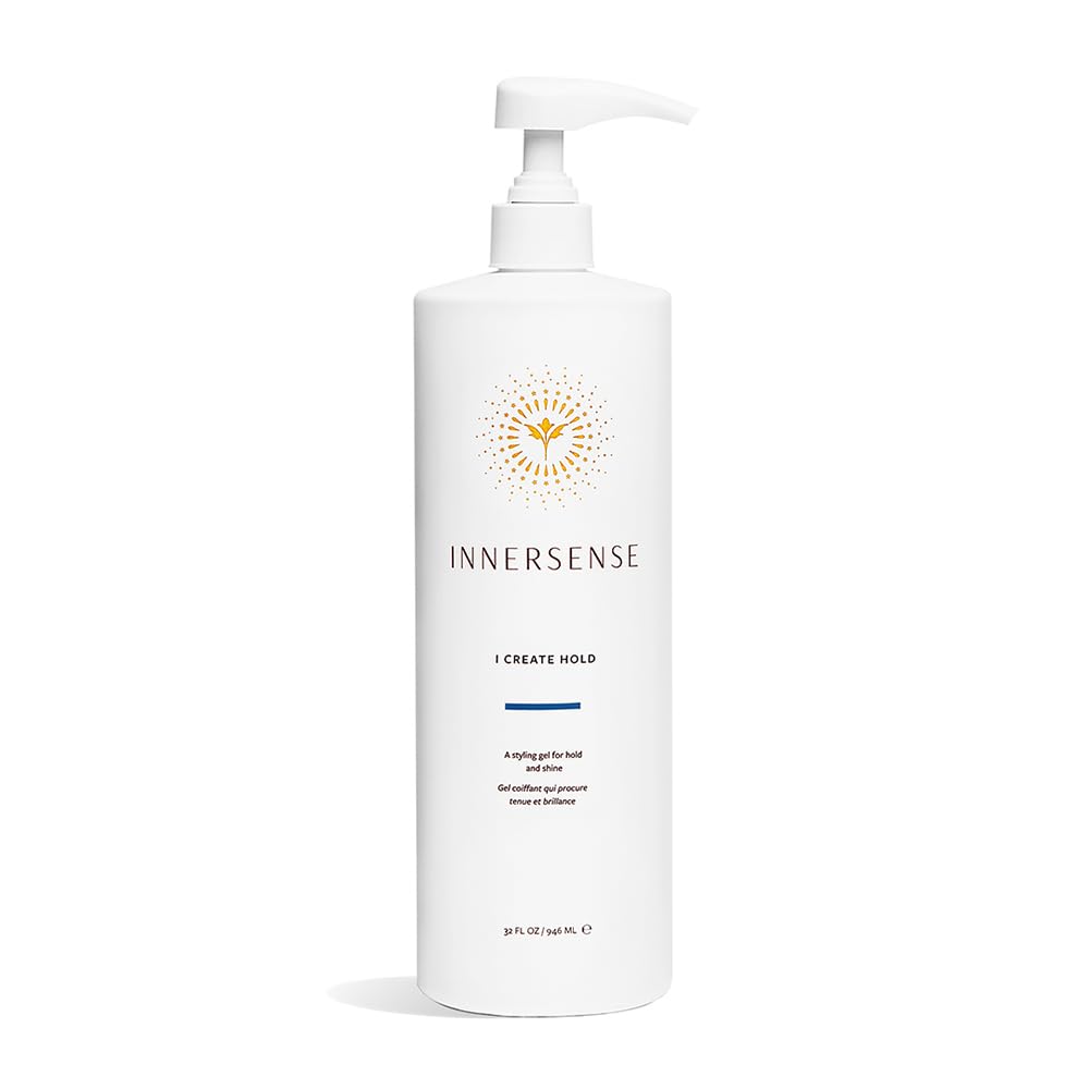 Innersense Organic Beauty I Create Hold Styling Gel - Non-Toxic, Cruelty-Free Haircare | 32 fl oz (946 ml)