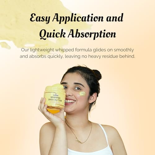 AKWAABA Whipped Shea Butter – Fragrance-Free Moisturizer for Skin & Hair, 12 oz