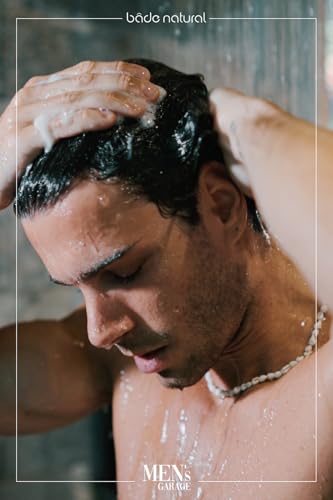 Bade Natural Men’s Garage Rosemary Hair Strengthening Shampoo – 10.14 fl oz – Biotin & Aloe Vera Formula