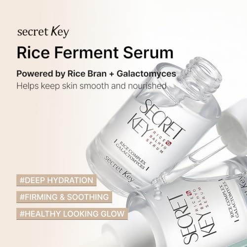 Secret Key Galactomyces Rice Ferment Serum for Radiant Glass Skin - 1 fl oz