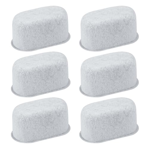 Mr. Coffee Water Filter Replacement Cartridges - 6 Pcs Charcoal Filters